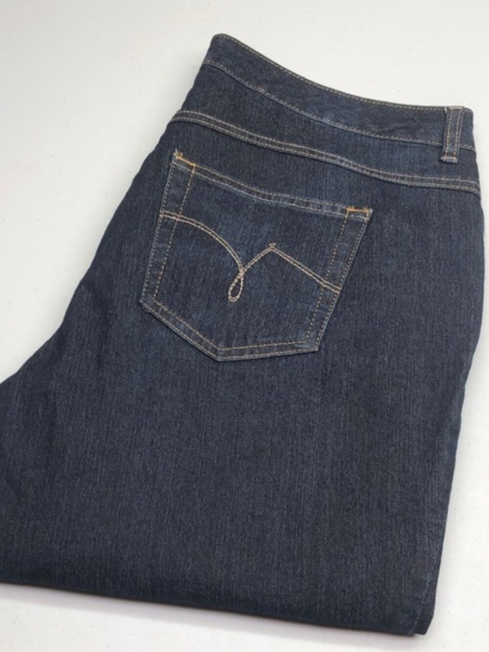 LIKE NEW JUST MY SIZE STRETCH CLASSIC DENIM JEANS 16Wx28 ⭐️